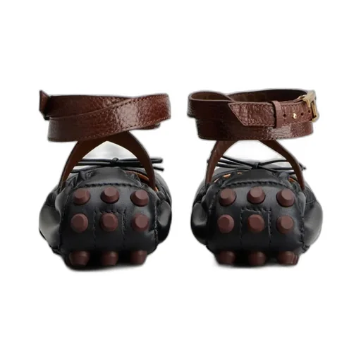 Gommino Wraparound Style Ballerina Shoes