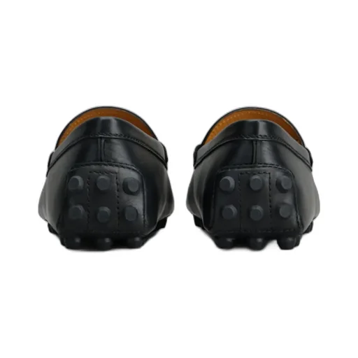 Penny-Slot Leather Loafers