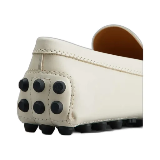 Moccasins Logo Embossed Loafers