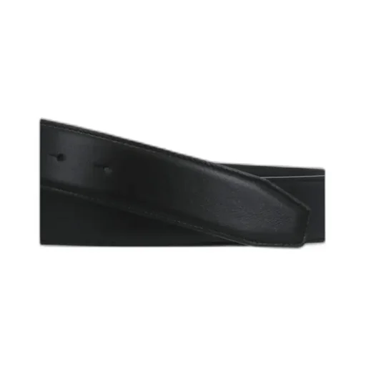Logo Plaque Buckled Belt