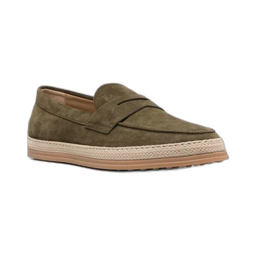Almond-Toe Slip-On Loafers