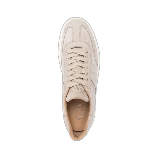 Round Toe Lace-Up Sneakers