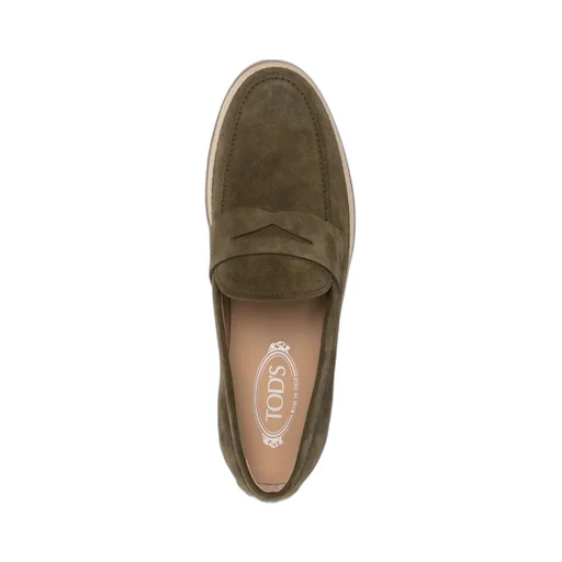 Almond-Toe Slip-On Loafers