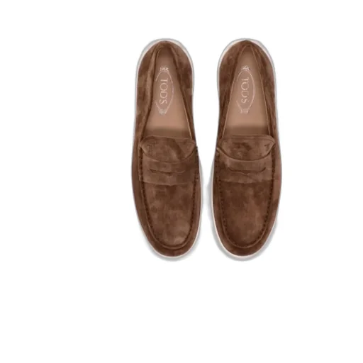 Gommino Round Toe Penny Loafers