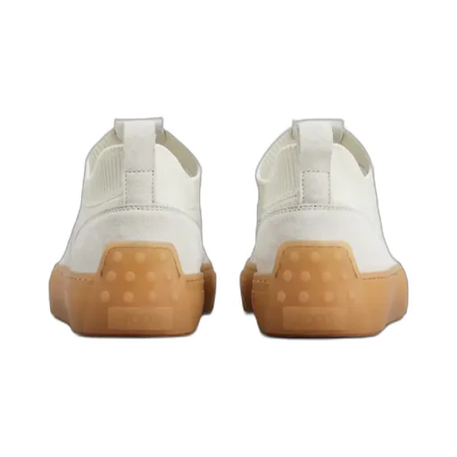 Panelled Lace-Up Sneakers
