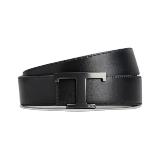 Reversible Logo Plaque Buckle Belt