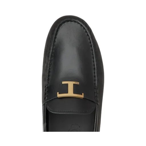 Gommino Logo Plaque Loafers
