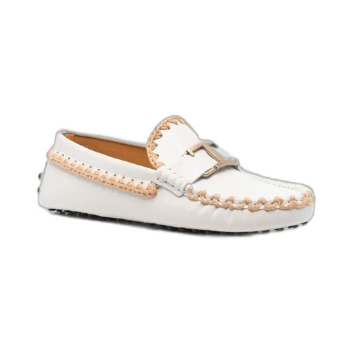 Whipstitch Buckled Loafers