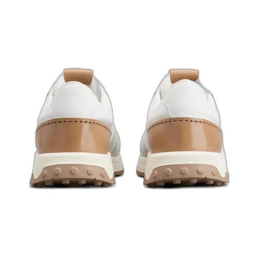 Round Toe Lace-Up Sneakers