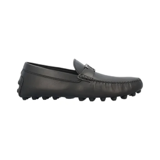 Gommino Logo Plaque Loafers