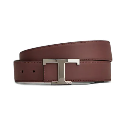 Reversible Logo Plaque Buckle Belt