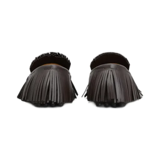 Fringed Slip-On Loafers