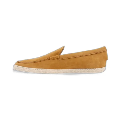 Logo Embossed Slip-On Loafers