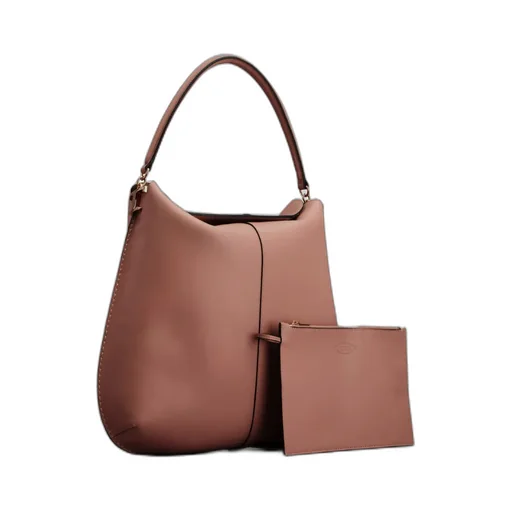 Logo Plaque Shoulder Bag