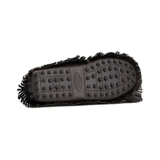 Fringed Slip-On Loafers