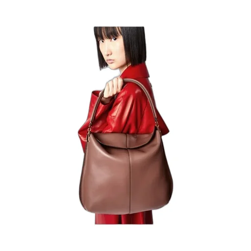 Logo Plaque Shoulder Bag