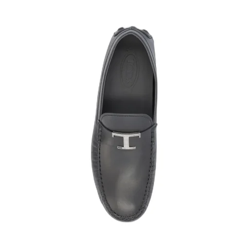 Gommino Logo Plaque Loafers
