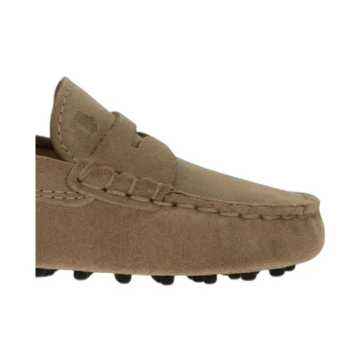 Slip-On Suede Loafers