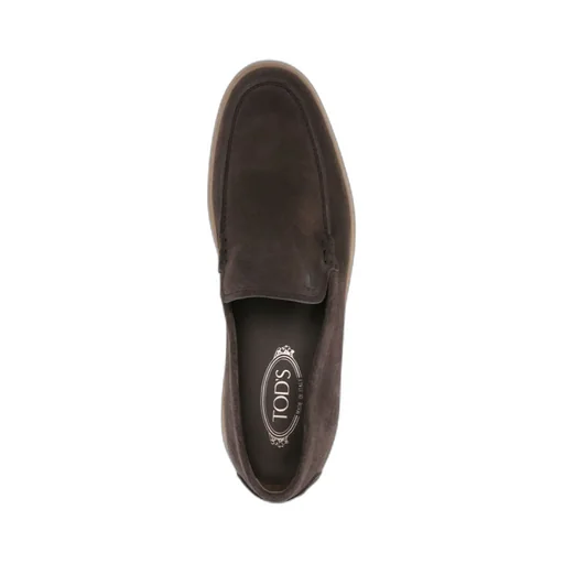 Round-Toe Slip-On Loafers