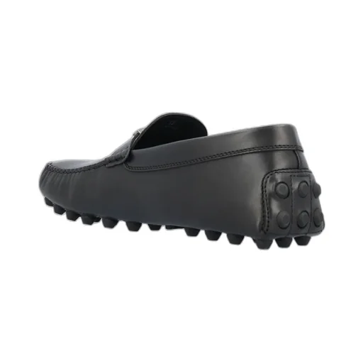Gommino Logo Plaque Loafers
