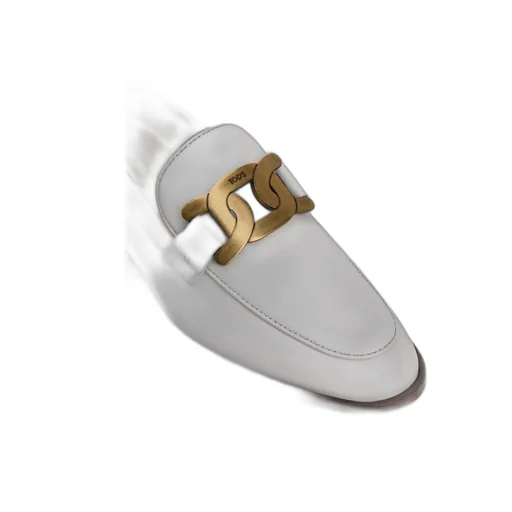Chain-Link Detail Loafers