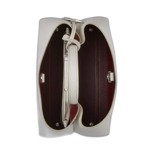 Logo Charm Strapped Mini Crossbody Bag