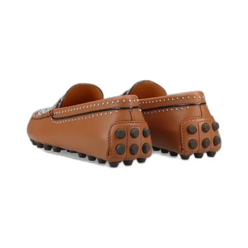 Embellished Slip-On Flat Shoes