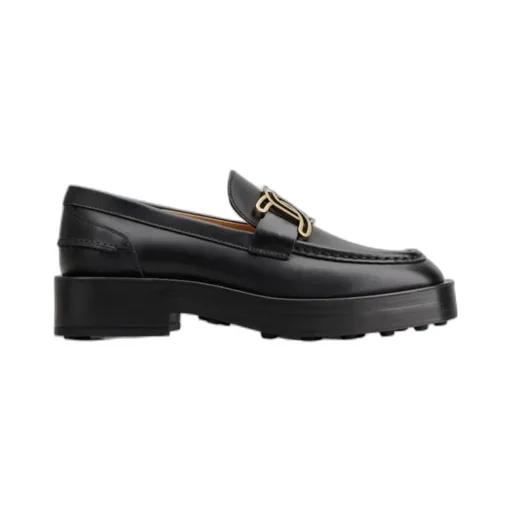 Kate Logo Plaque Loafers