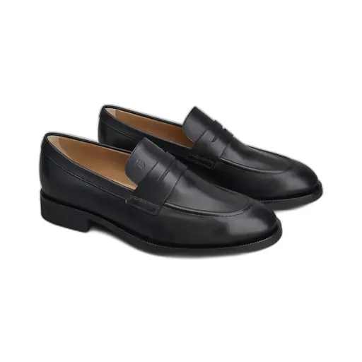 Round Toe Slip-On Loafers