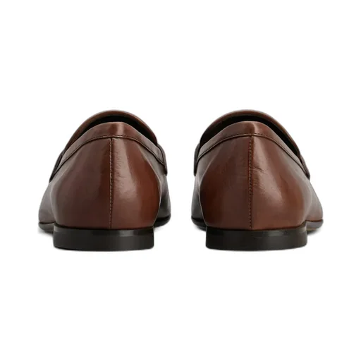 Logo Plaque Slip-On Loafers