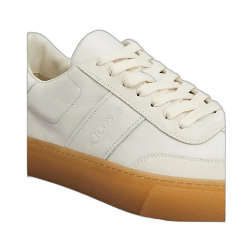 Round Toe Lace-Up Sneakers