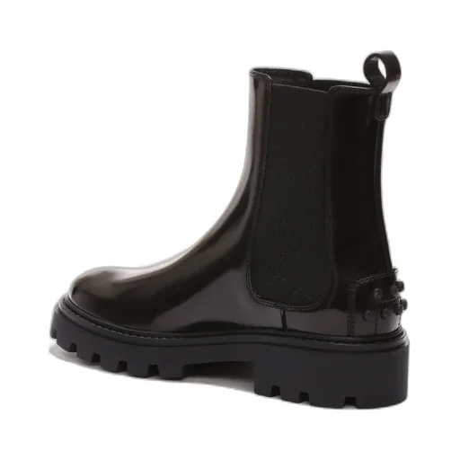 Studded Chelsea Slip-On Boots