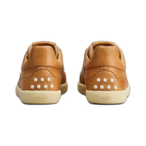 Low-Top Leather Sneakers
