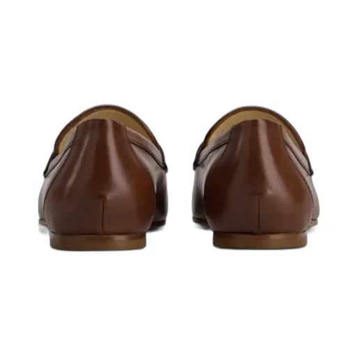 T-Logo Almond-Toe Loafers