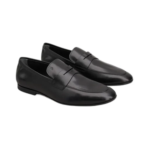 Logo-Embossed Slip-On Loafers