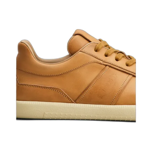 Low-Top Leather Sneakers