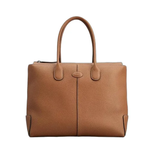 Di Logo Stamp Large Tote Bag