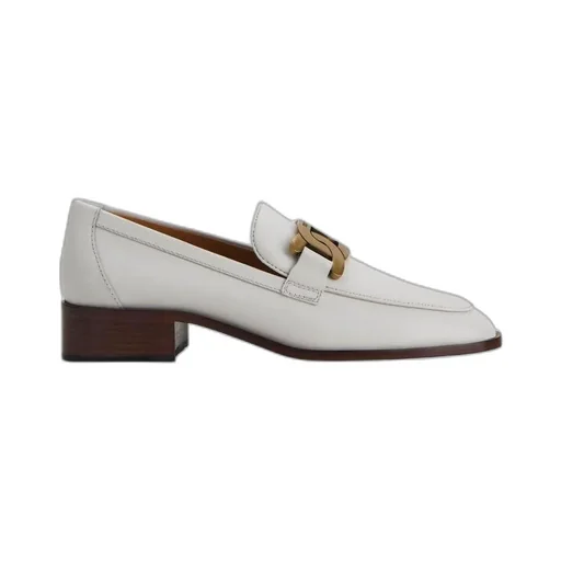Chain-Link Detail Loafers