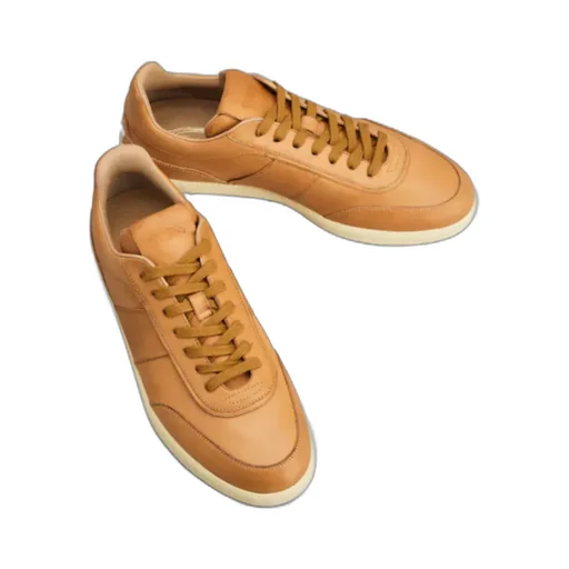 Low-Top Leather Sneakers