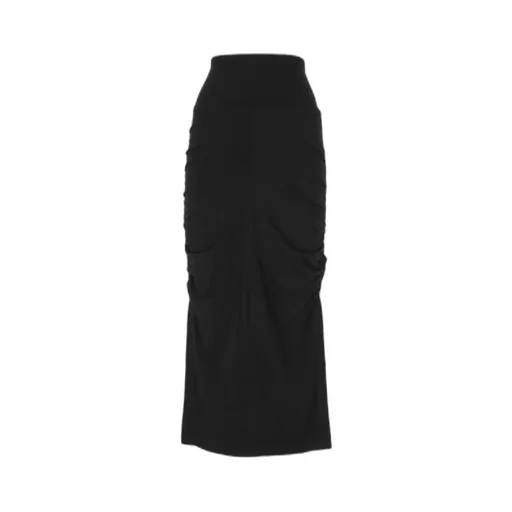 Ruched Midi Skirt