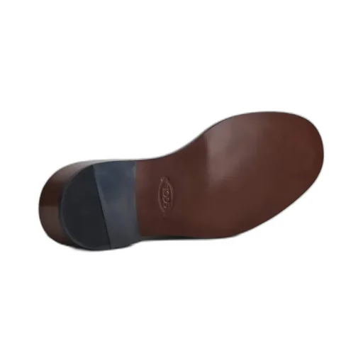 Chain-Link Detail Loafers