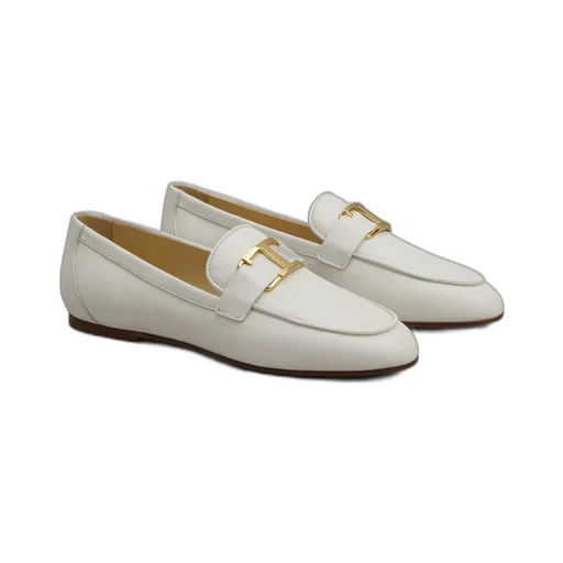 T-Logo Almond Toe Loafers