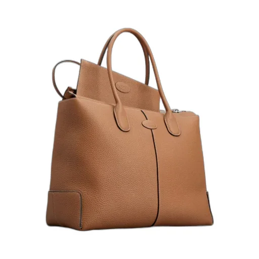 Di Logo Stamp Large Tote Bag