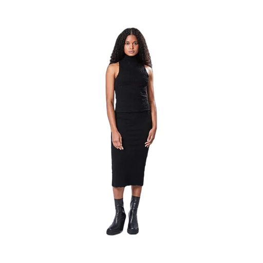 Crinkled-Finish Tank Top
