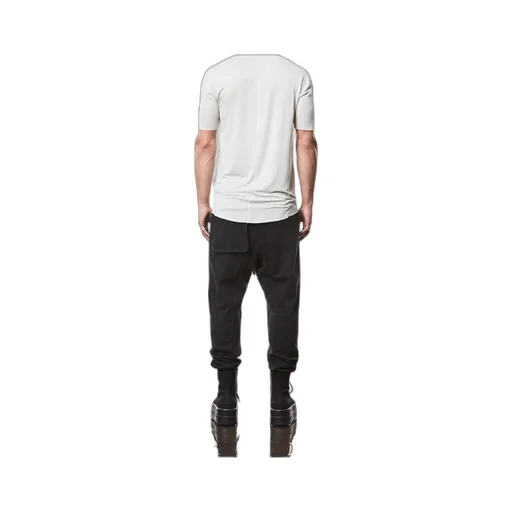 Ribbed Crew Neck T-Shirt