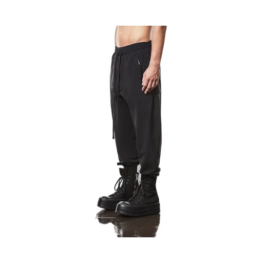 Drawstring Elastic Waist Pants