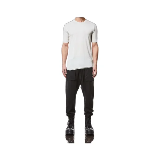 Ribbed Crew Neck T-Shirt