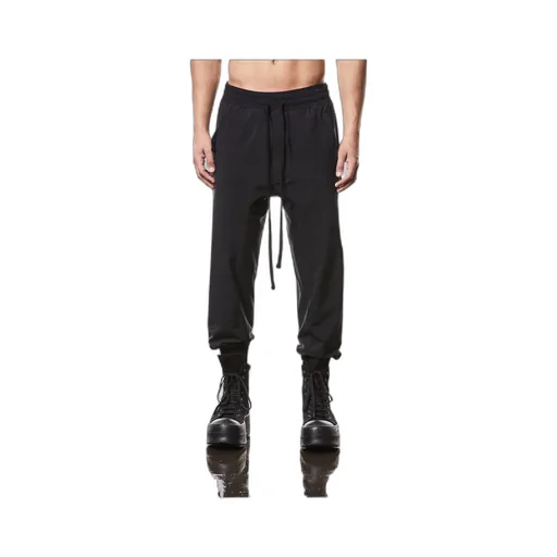 Drawstring Elastic Waist Pants