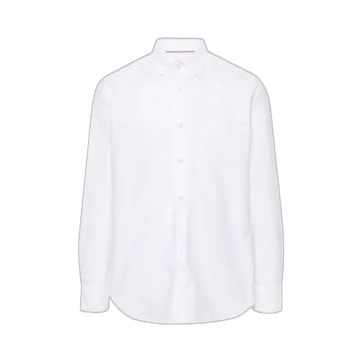 Button-Down Collar Canvas Shirt