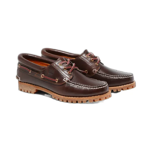 Noreen 3-Eye Lug Handsewn Boat Shoes